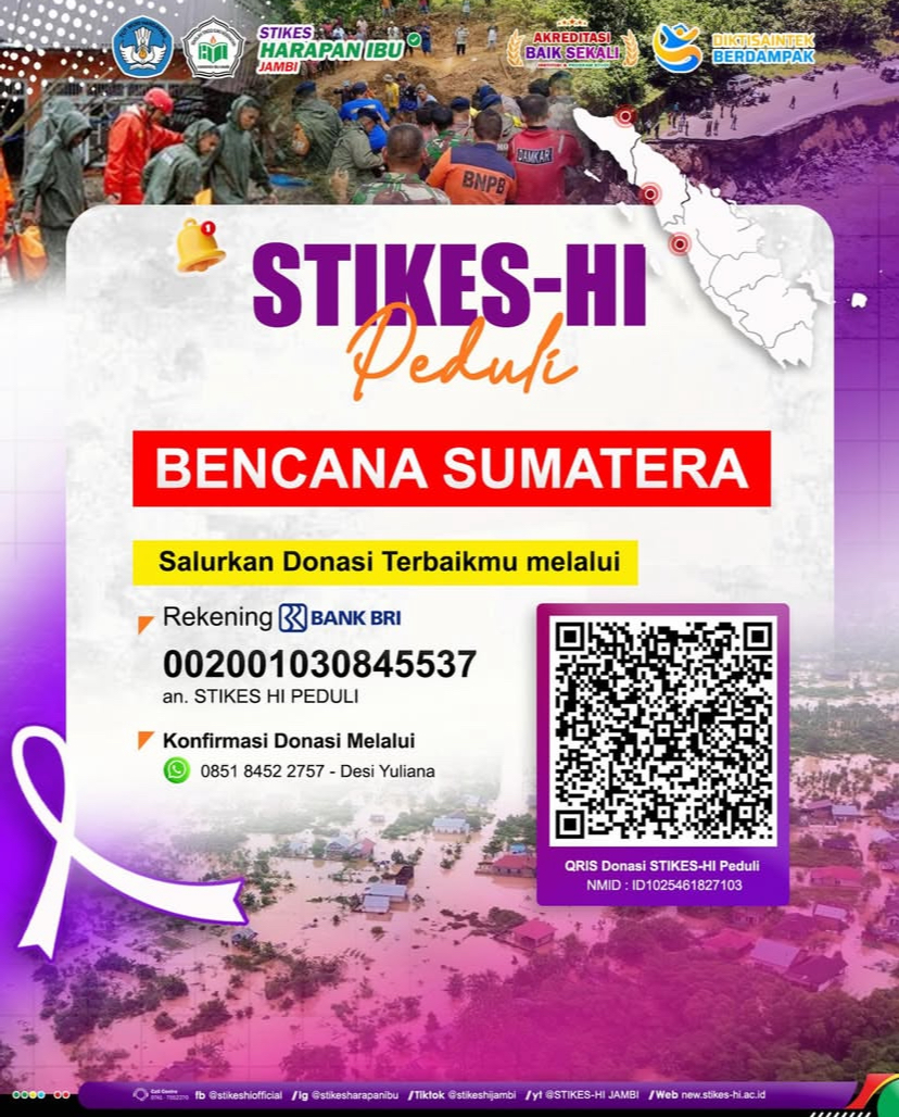 STIKES HI PEDULI – SALURKAN BANTUAN LEWAT DONASI