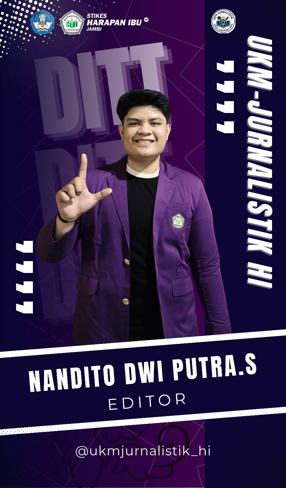 Nandito Dwi Putra S - Editor