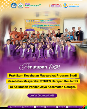 Penutupan Praktikum Kesehatan Masyarakat STIKES HI di Kec. Geragai