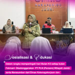 Peringatan Bukan K3 Nasional Oleh PLN UP Jambi dan Disnakertrans