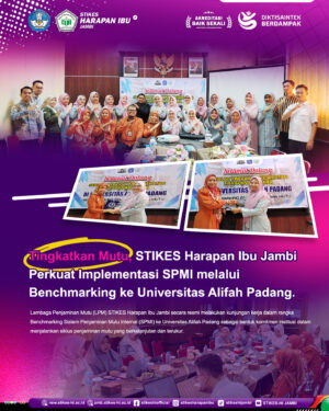 Tingkatkan Mutu, STIKES Harapan Ibu Jambi Perkuat Implementasi SPMI melalui Benchmarking ke Universitas Alifah Padang
