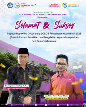 Semakin Melesat, Enam Tim Peneliti STIKES-HI Jambi Raih Pendanaan BIMA Kemendiktisaintek 2026