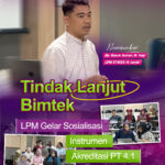 Tindak Lanjut Bimtek: LPM Gelar Sosialisasi Instrumen Akreditasi PT 4.1